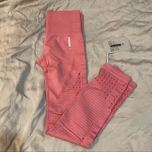 Gymshark Energy+ Seamless Leggings in Dusky Pink